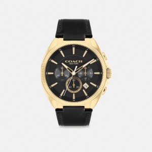 Black Coach Jackson 45 Mm Men Watches | SG_CH70601