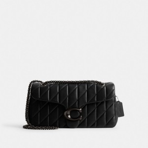 Black Coach Tabby 33 With Quilting Nappa Leather Women Shoulder Bags | SG_CH64413