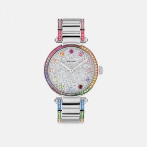 Grey Coach Cary 34 Mm Stainless Steel Women Watches | SG_CH70442