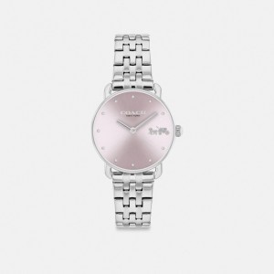 Grey Coach Elliot 28 Mm Stainless Steel Women Watches | SG_CH29572