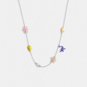 Multicolor Coach Bug Charm Women Necklace | SG_CH20837