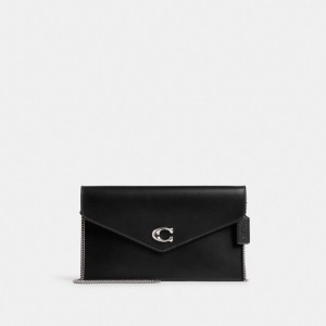 Silver / Black Coach Essential Women Crossbody Bags | SG_CH97830