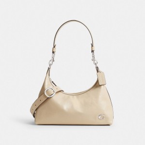 Silver / White Coach Juliet Women Shoulder Bags | SG_CH63298