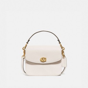 White Coach Cassie 19 Leather Women Crossbody Bags | SG_CH49314