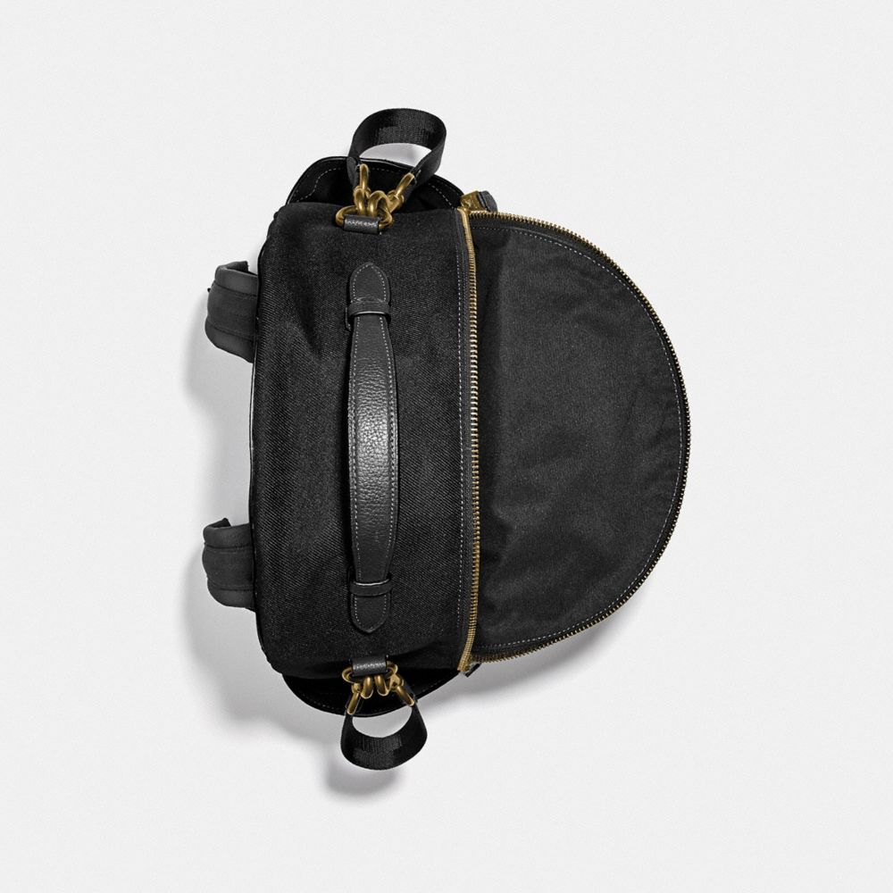 Black Coach Baby Brass Women Backpacks | SG_CH22397