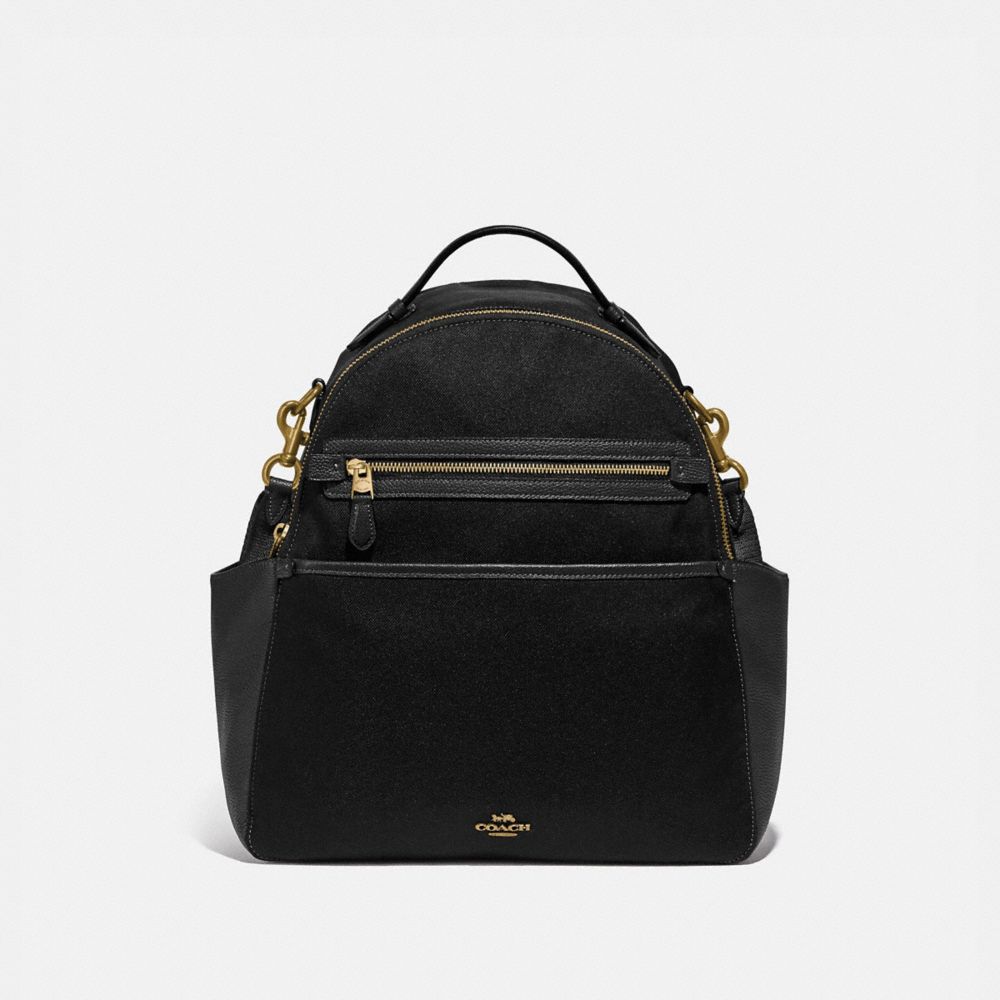 Black Coach Baby Brass Women Backpacks | SG_CH22397