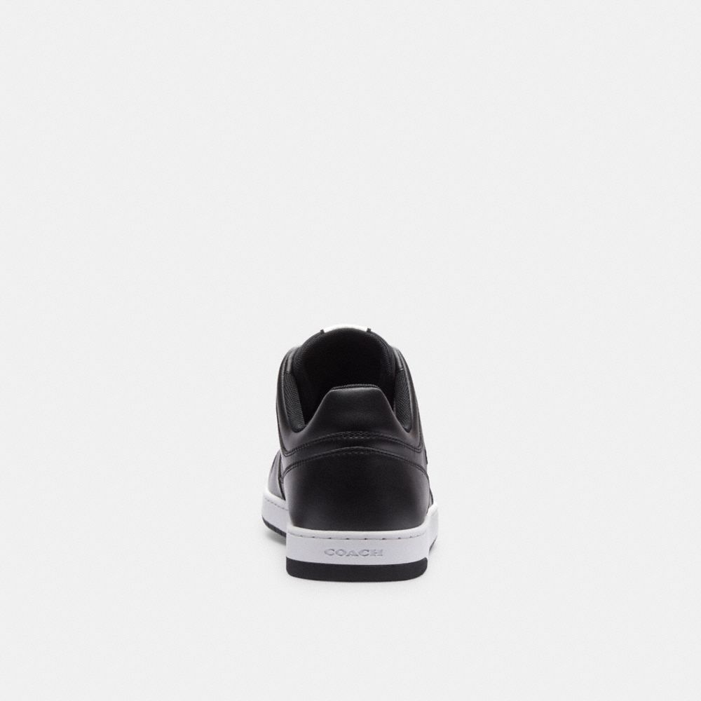 Black Coach C201 In Signature Men Sneakers | SG_CH58512