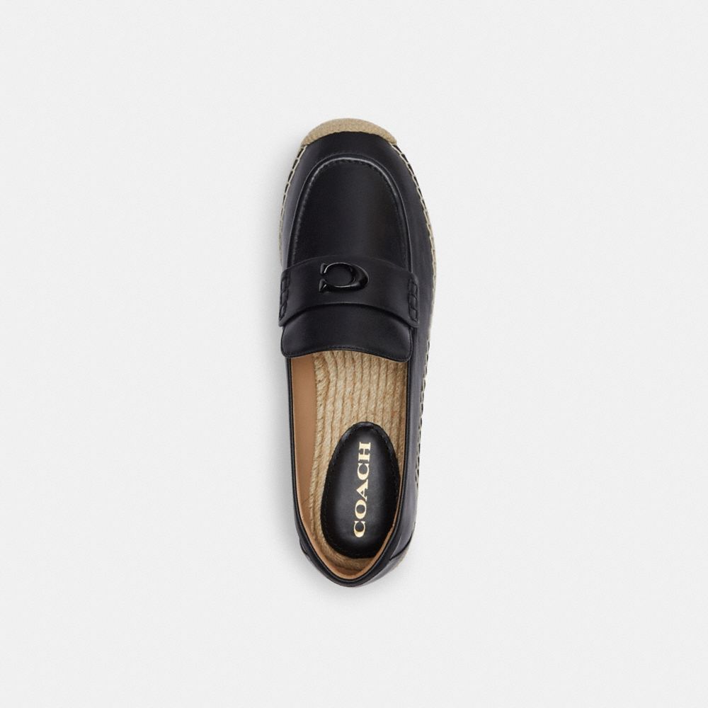 Black Coach Camilla Women Espadrille | SG_CH15255