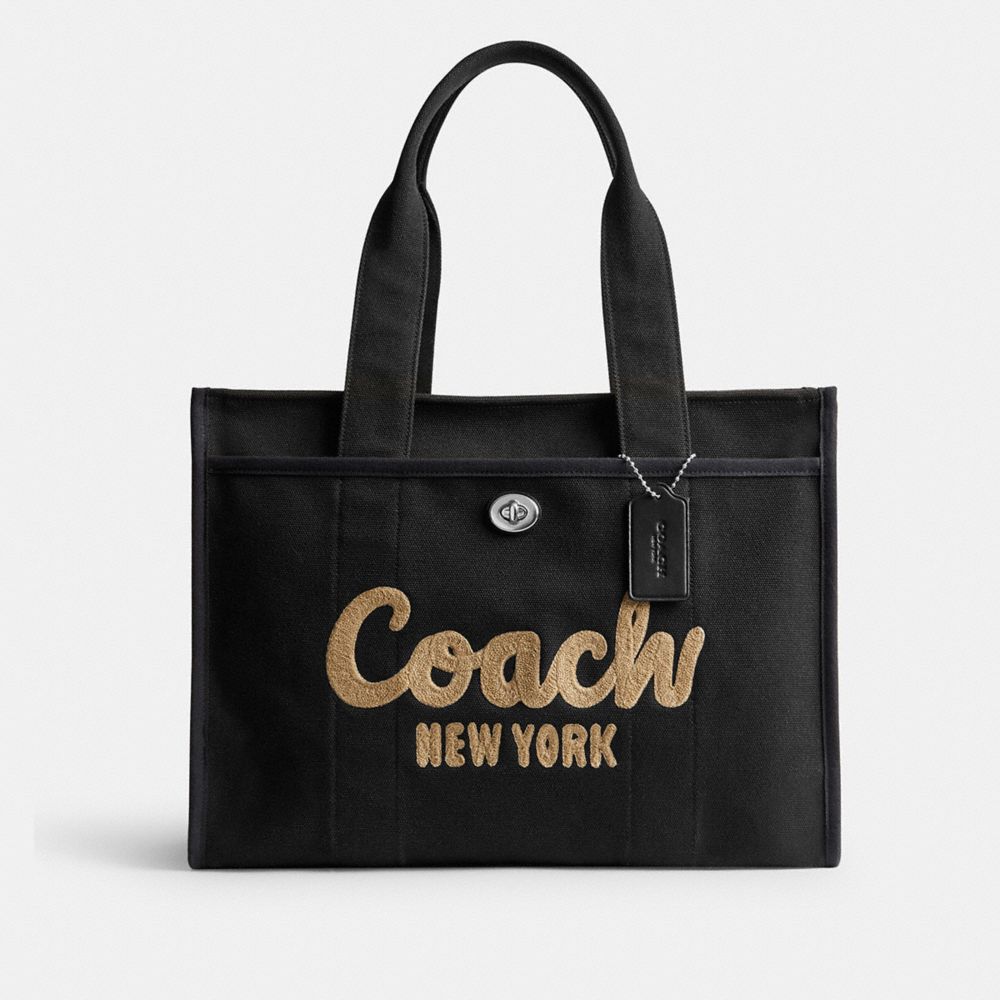 Black Coach Cargo 42 Women Tote Bag | SG_CH52785