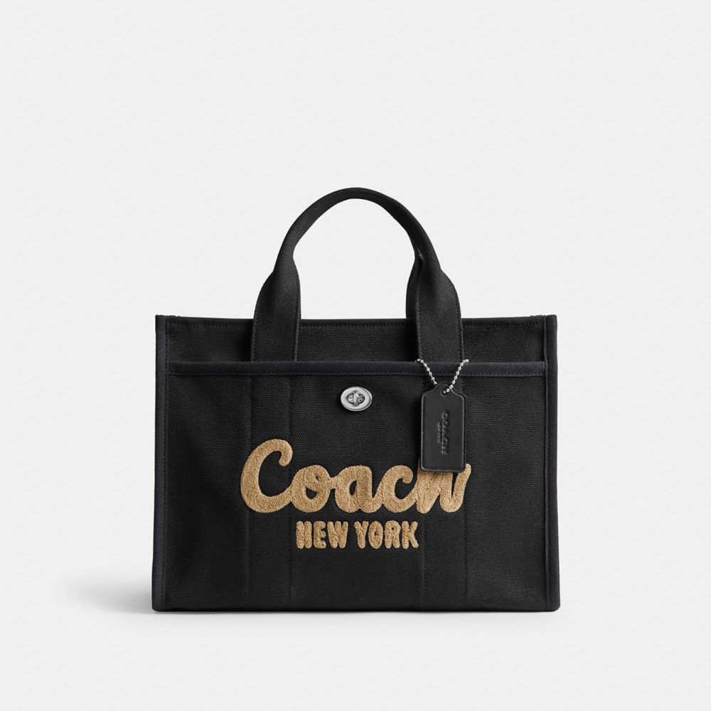 Black Coach Cargo Women Tote Bag | SG_CH48611