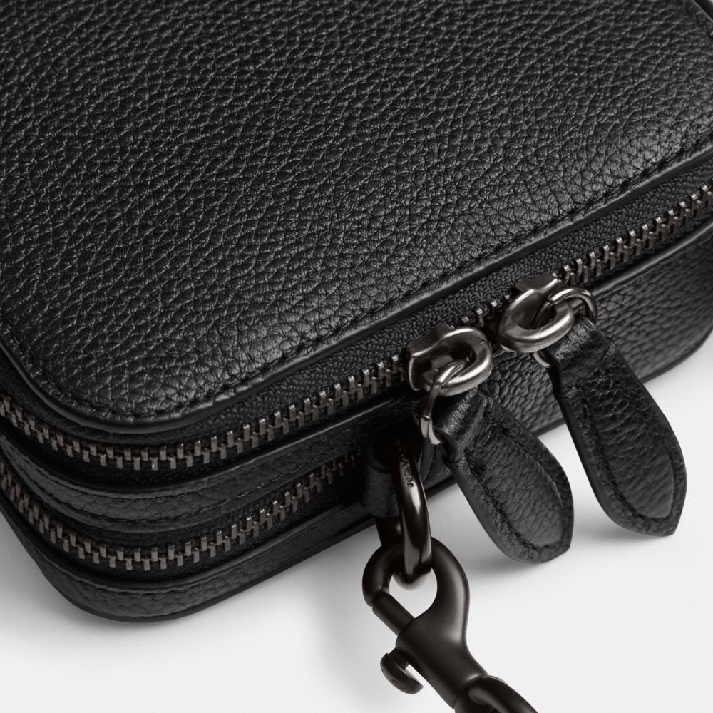 Black Coach Charter 19 Men Crossbody Bags | SG_CH45318