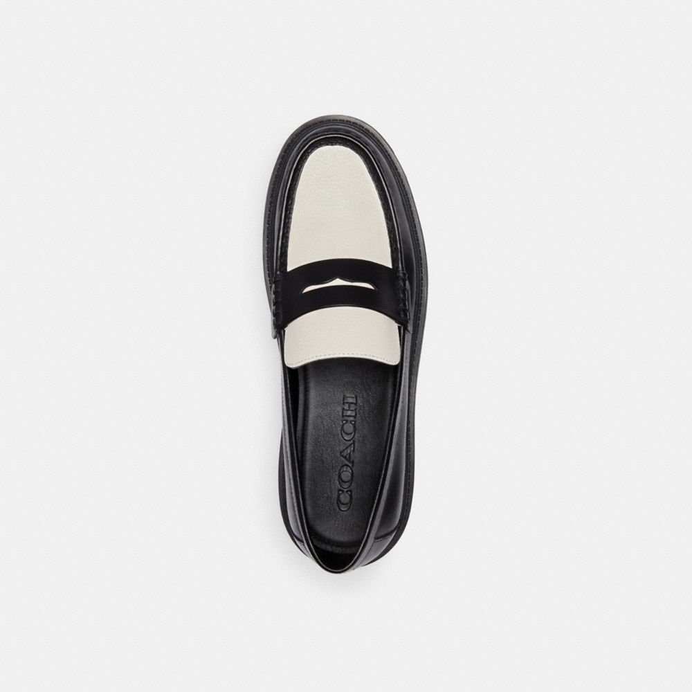 Black Coach Cooper Men Loafers | SG_CH73129