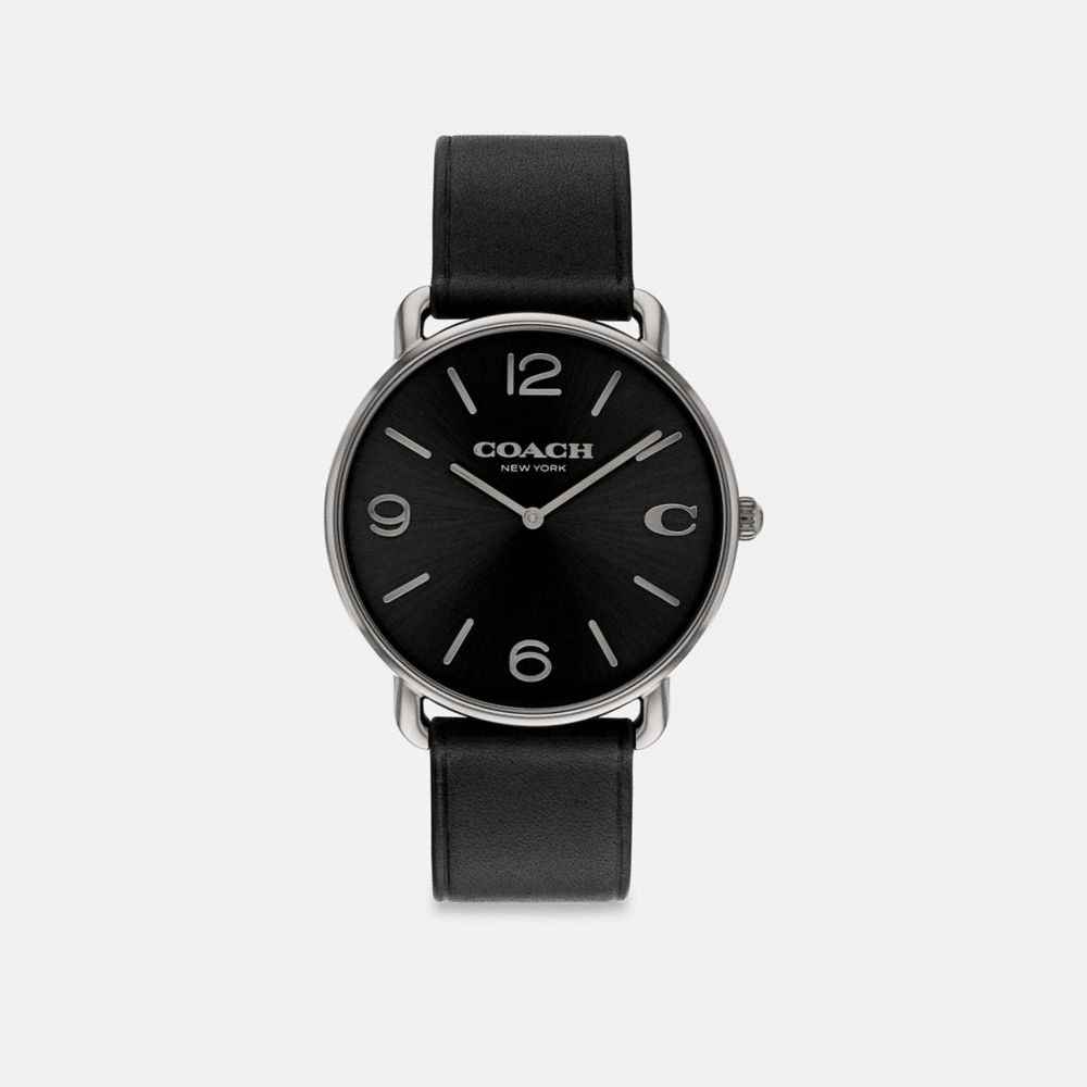 Black Coach Elliot 41 Mm Men Watches | SG_CH56733