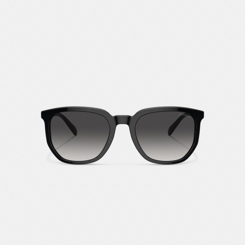 Black Coach Geometric Square Men Sunglasses | SG_CH64671