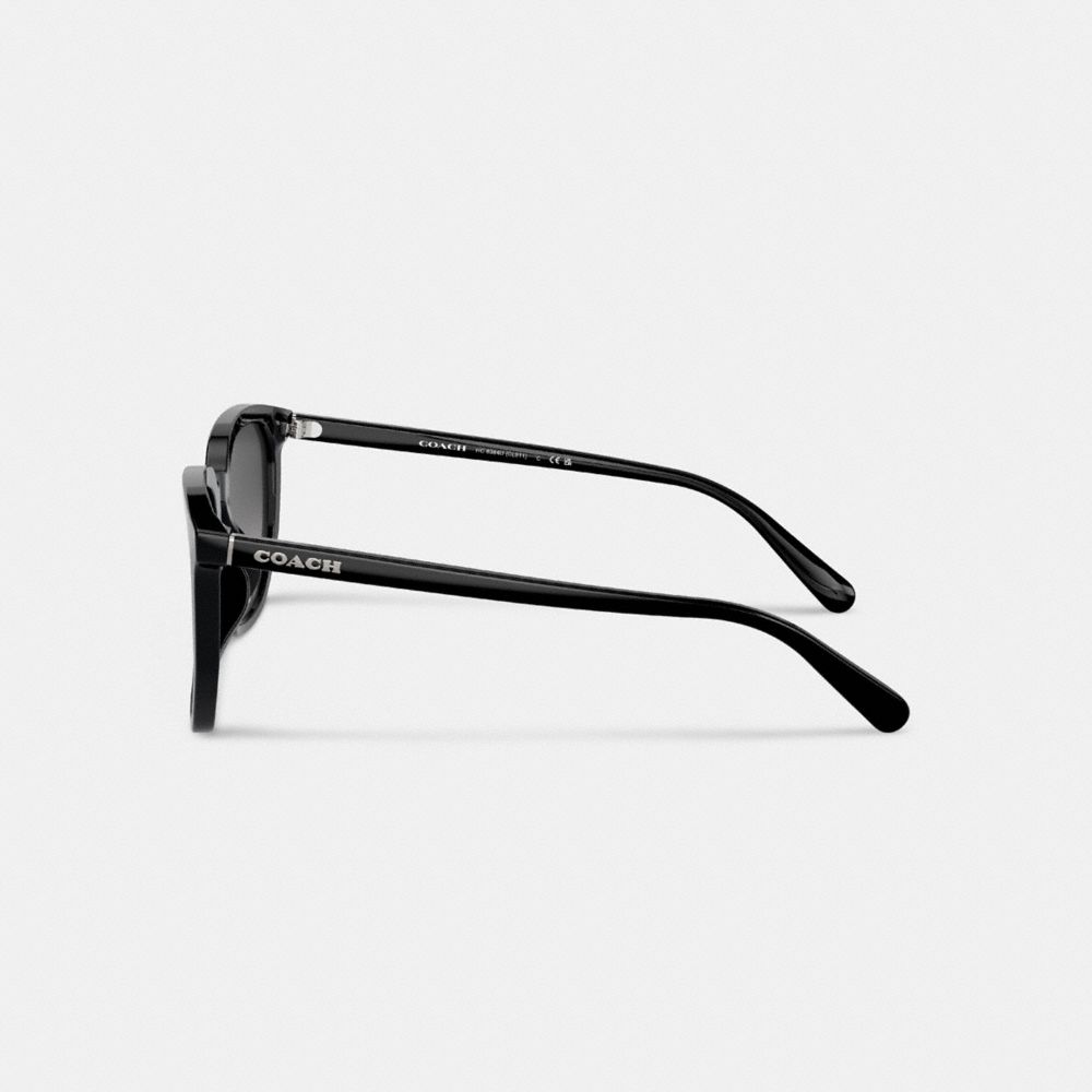 Black Coach Geometric Square Men Sunglasses | SG_CH64671