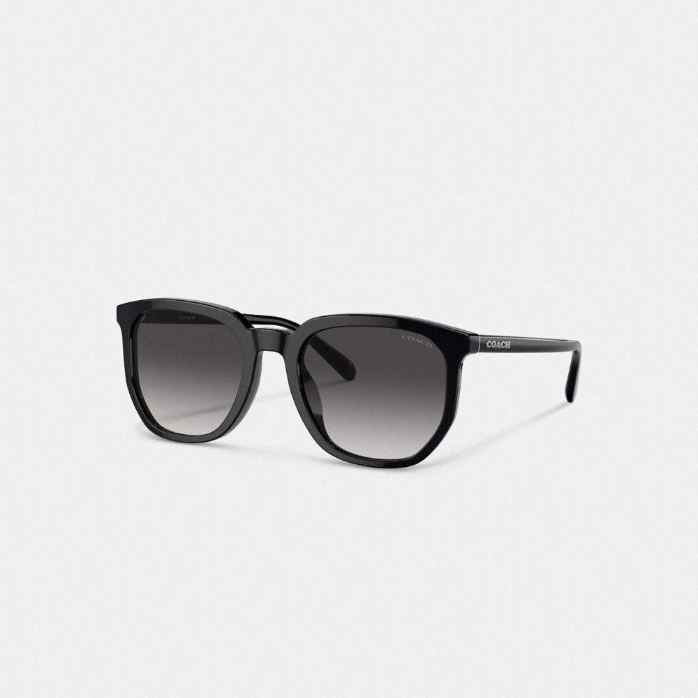 Black Coach Geometric Square Men Sunglasses | SG_CH64671