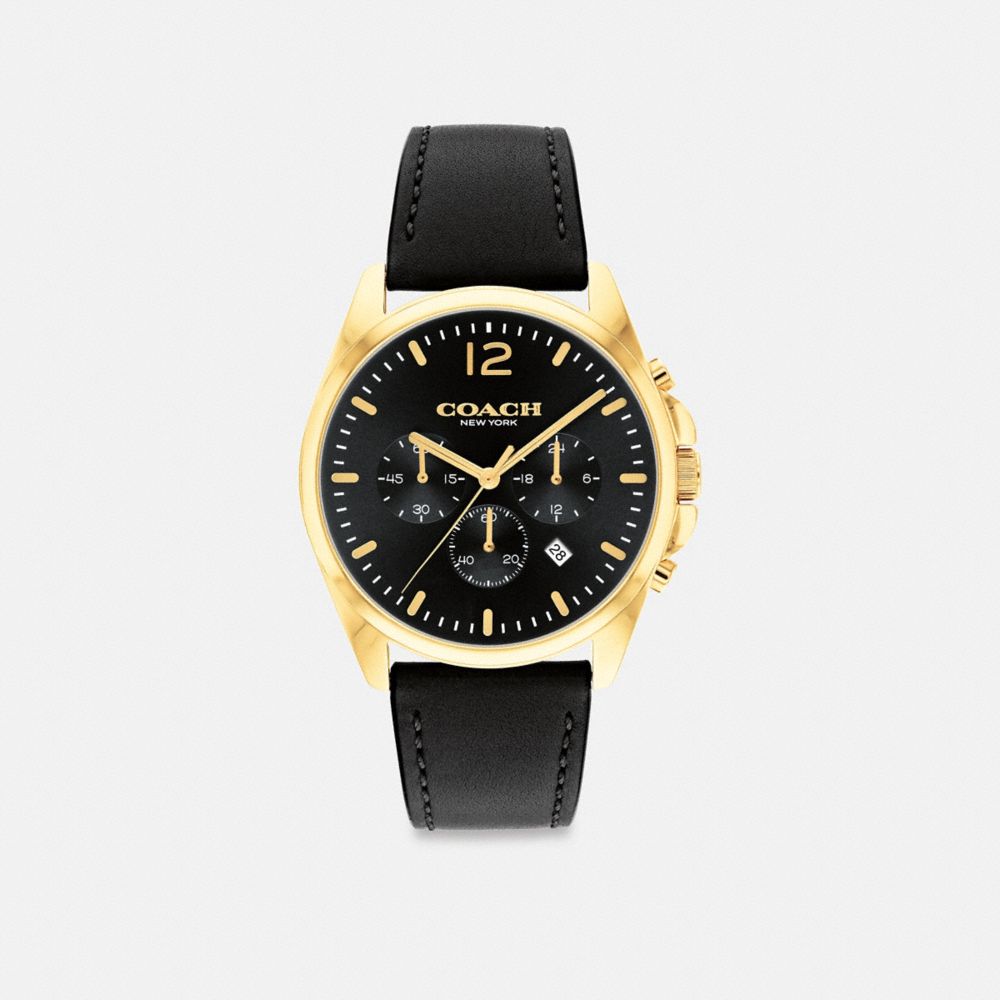 Black Coach Greyson 43 Mm Men Watches | SG_CH14211