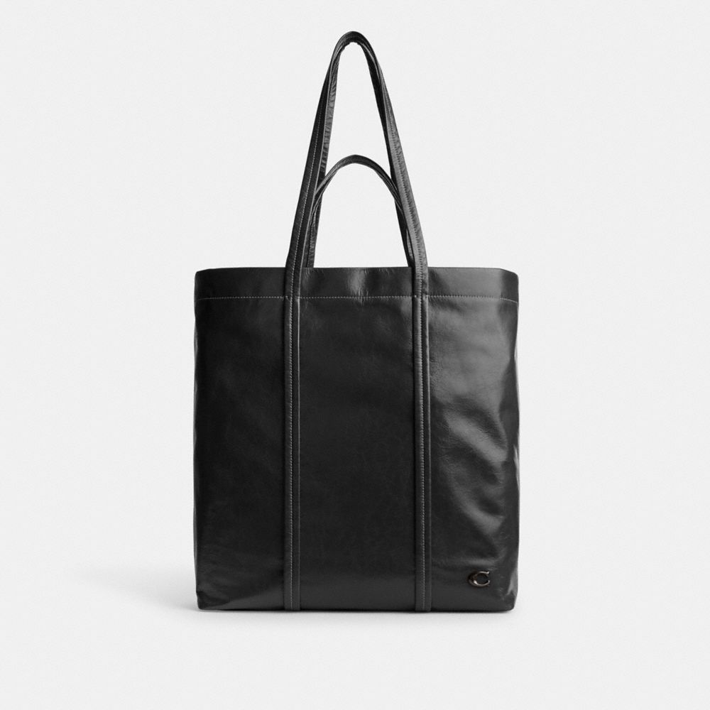 Black Coach Hall Men Tote Bag | SG_CH44398