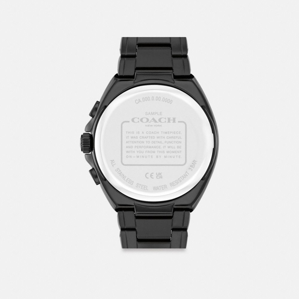 Black Coach Jackson 45 Mm Men Watches | SG_CH63961