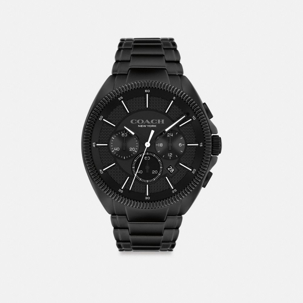 Black Coach Jackson 45 Mm Men Watches | SG_CH63961