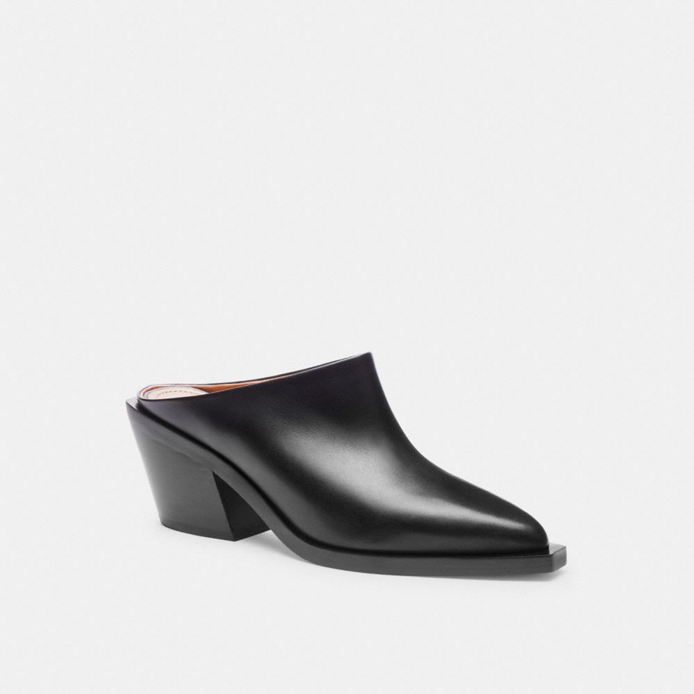 Black Coach Paloma Women Mules | SG_CH57491