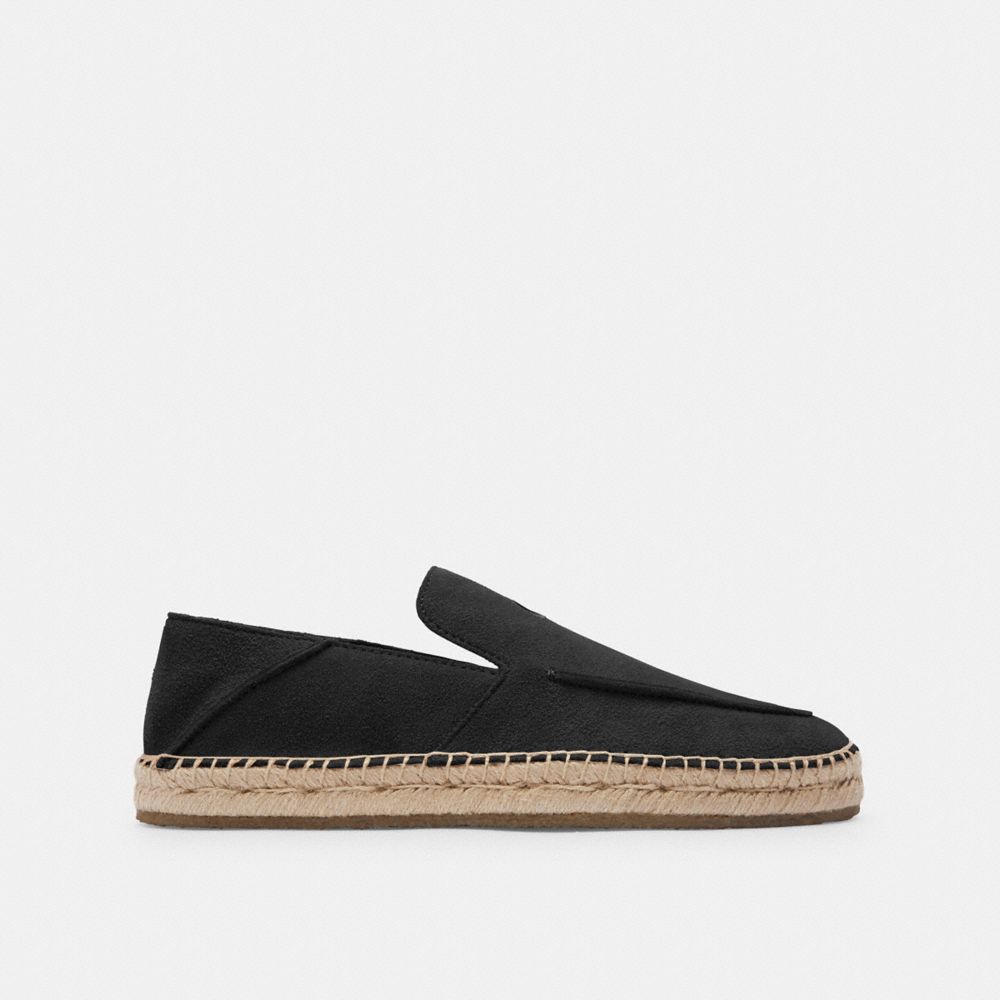 Black Coach Reilly Men Espadrille | SG_CH99388