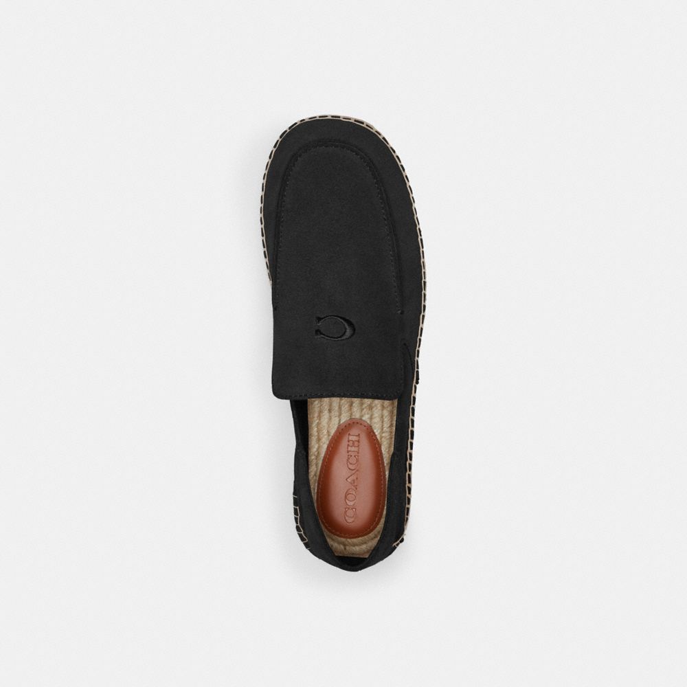 Black Coach Reilly Men Espadrille | SG_CH99388