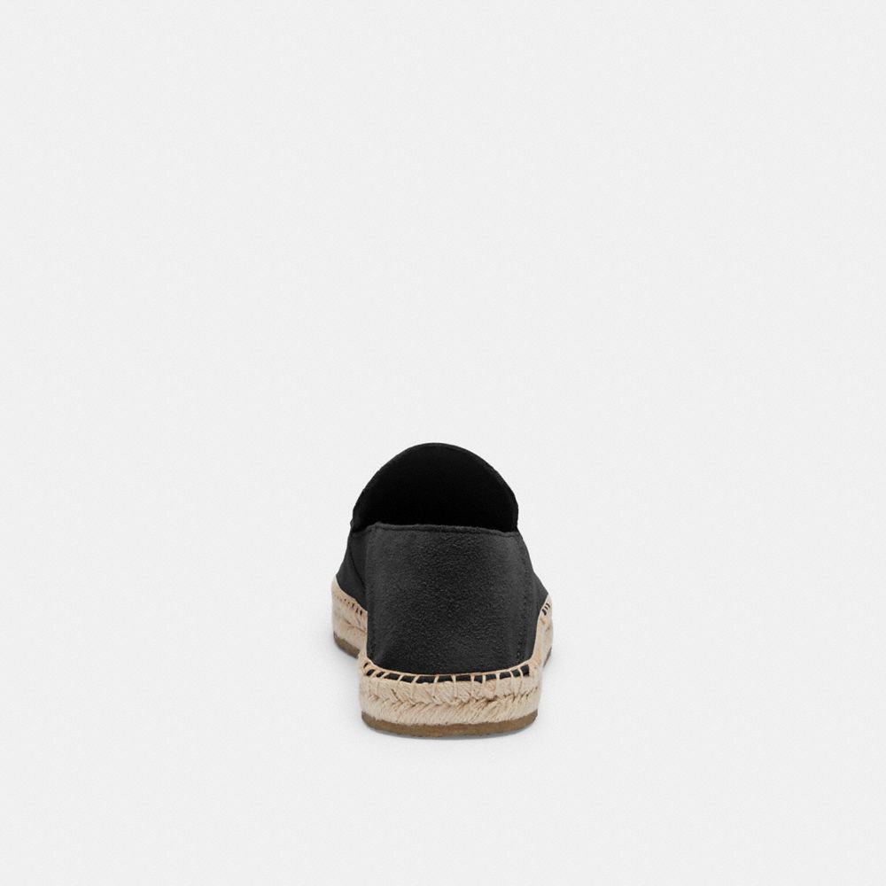 Black Coach Reilly Men Espadrille | SG_CH99388