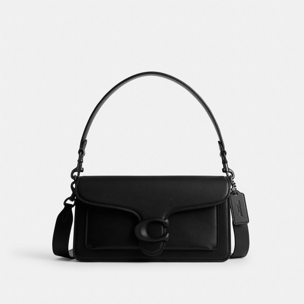 Black Coach Tabby 26 Glovetanned Leather Women Shoulder Bags | SG_CH49939