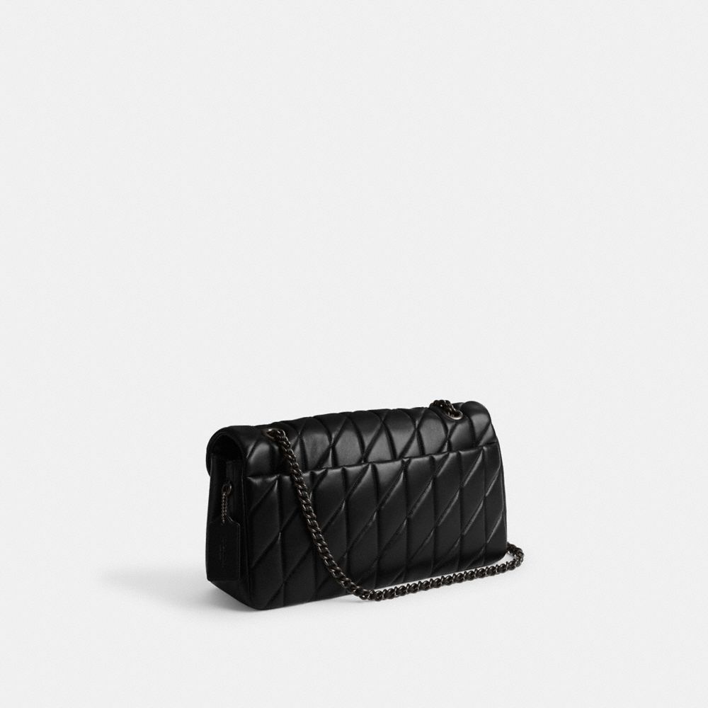 Black Coach Tabby 33 With Quilting Nappa Leather Women Shoulder Bags | SG_CH64413