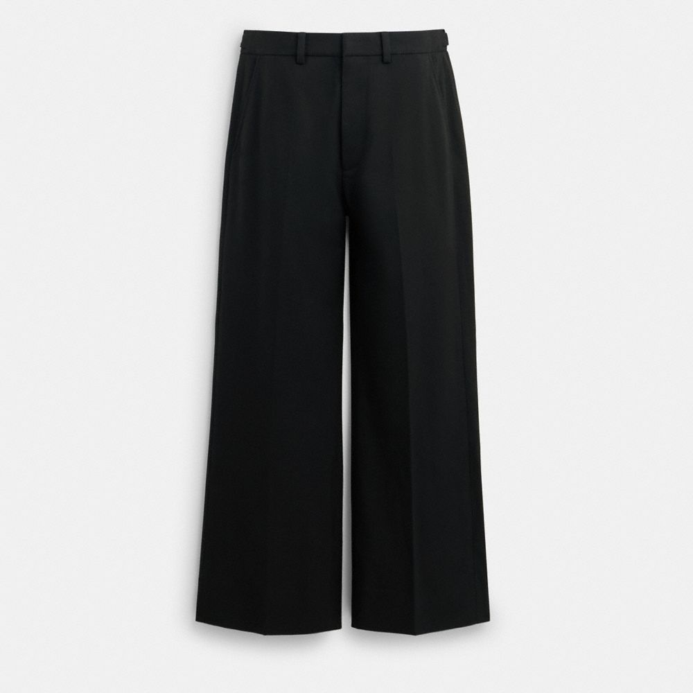 Black Coach Tailored Men Pants | SG_CH78461