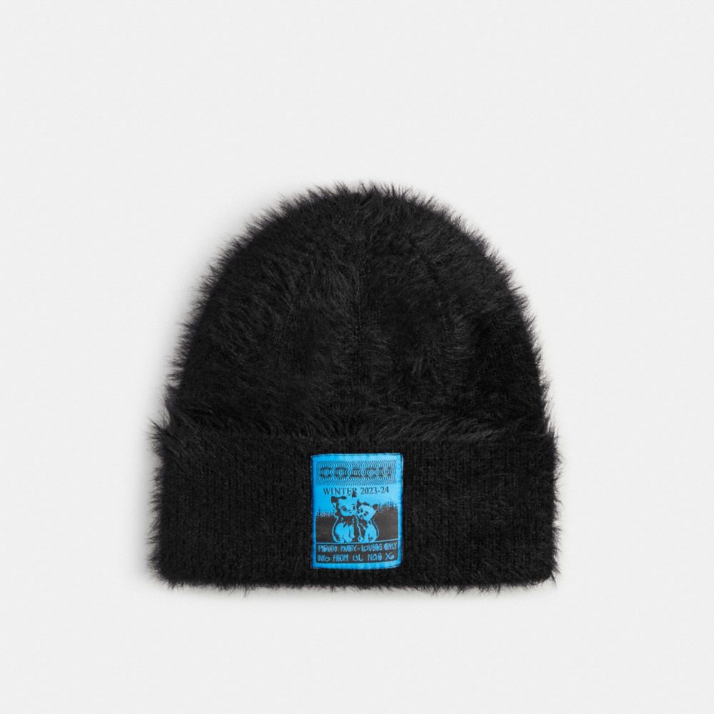 Black Coach The Lil Nas X Drop Men Beanie | SG_CH86508