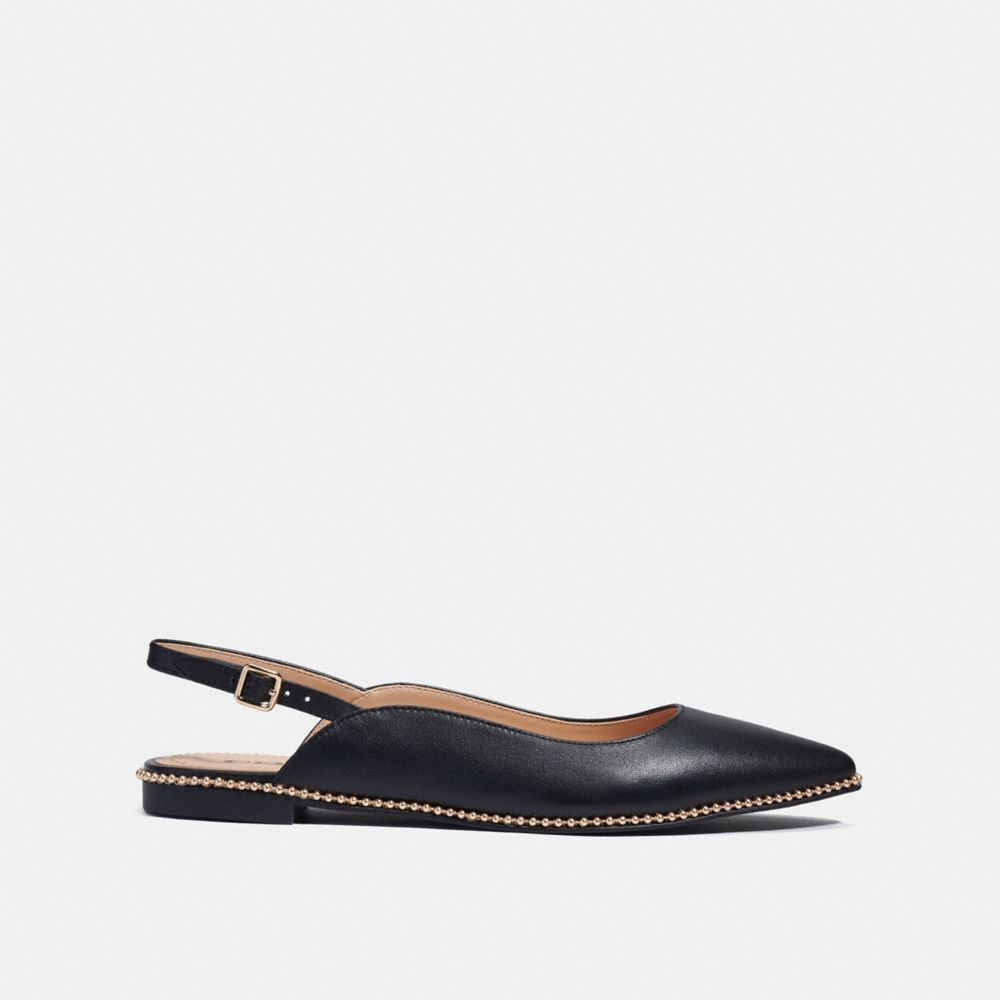 Black Coach Vae Skimmer Women Loafers | SG_CH50592