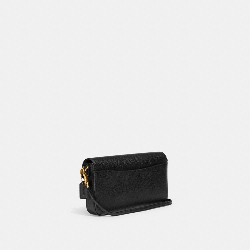 Black Coach Wyn Crossgrain Leather Women Crossbody Bags | SG_CH62684