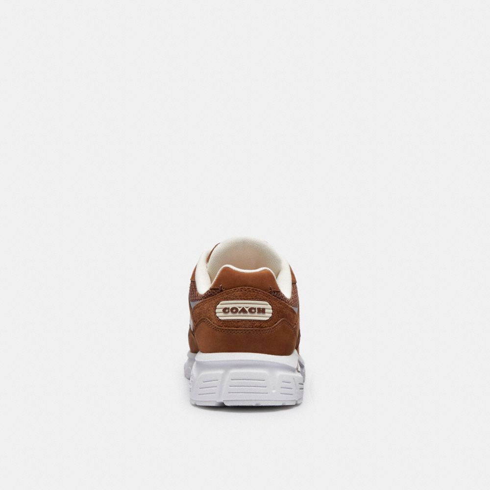 Brown Coach C301 Men Sneakers | SG_CH70968