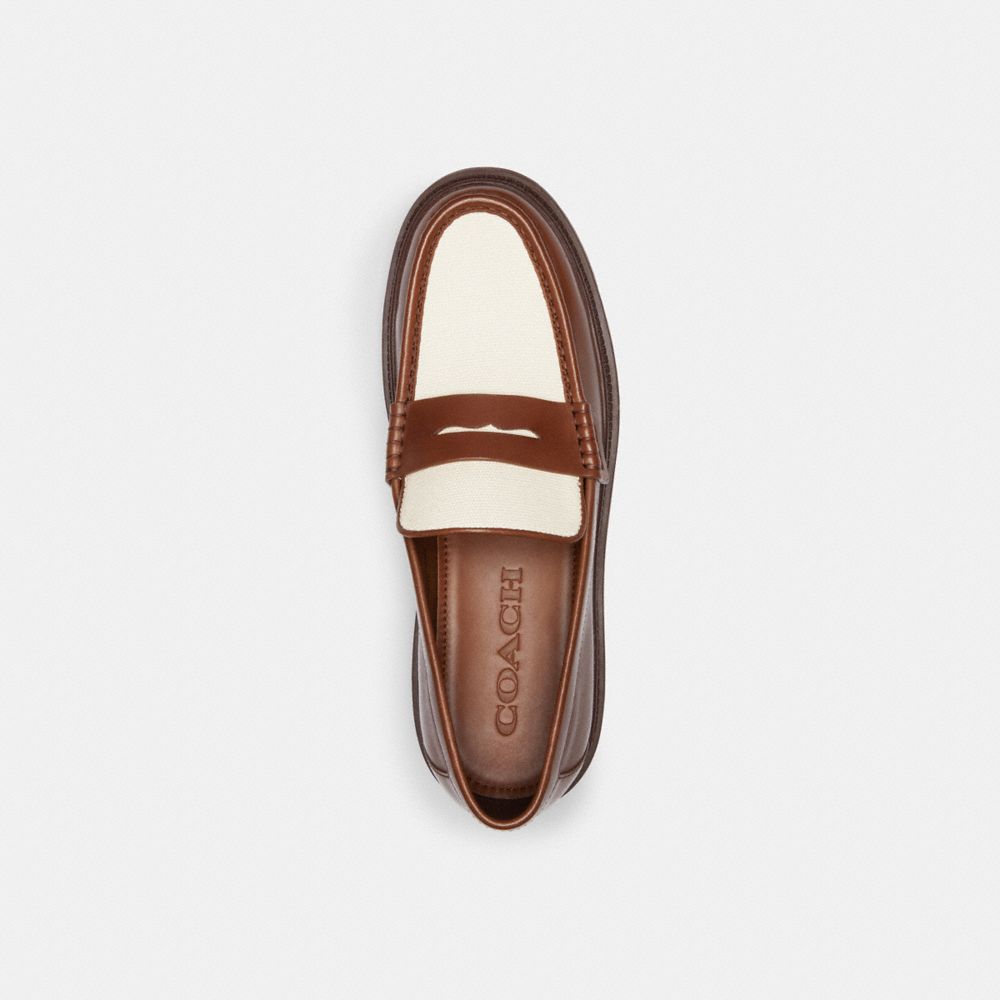 Brown Coach Cooper Men Loafers | SG_CH69050