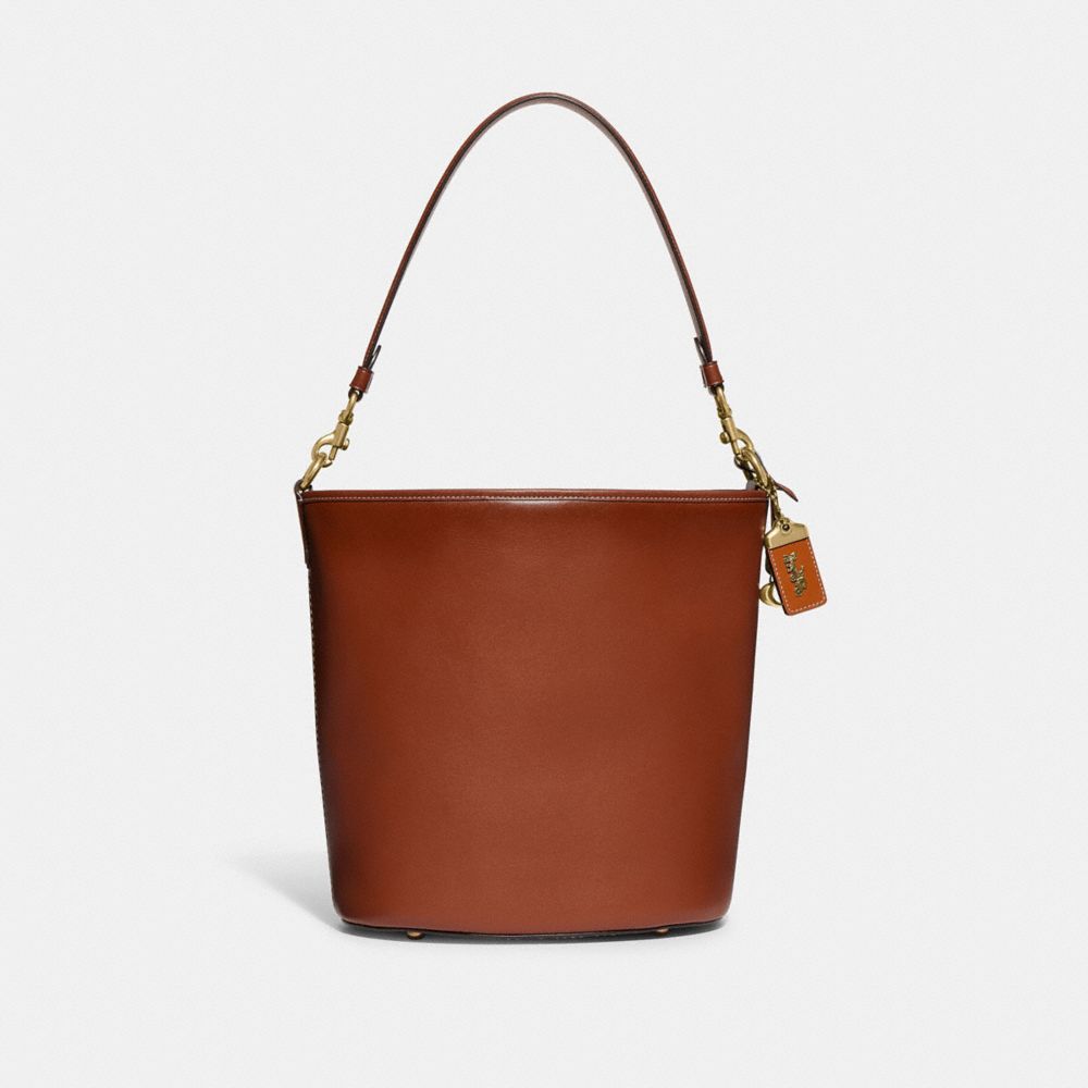 Brown Coach Dakota Bucket Glovetanned Leather Women Shoulder Bags | SG_CH44016