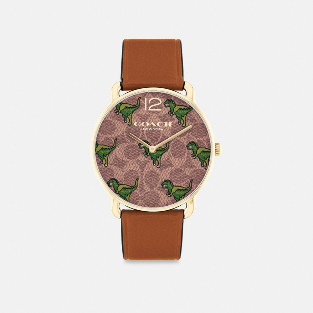 Brown Coach Elliot 36 Mm Women Watches | SG_CH32626