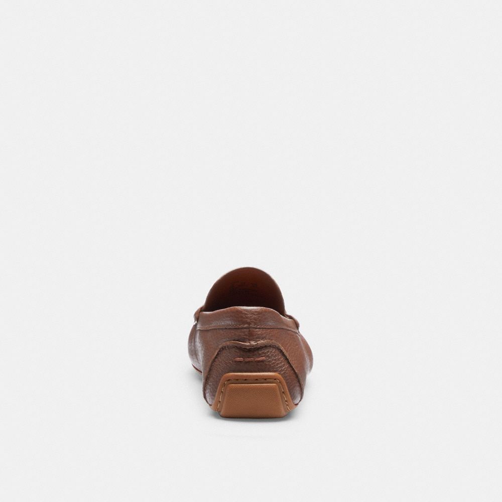 Brown Coach Luca Men Drivers Shoes | SG_CH66873