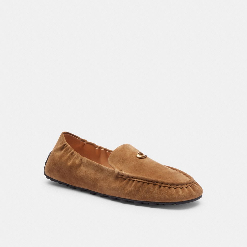 Brown Coach Ronnie Coconut Women Loafers | SG_CH23637