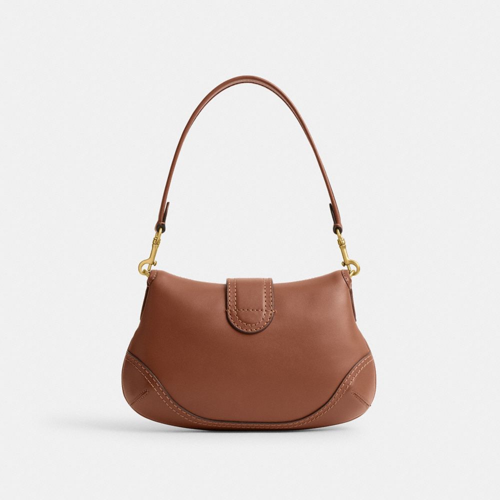 Brown Coach Soho In Regenerative Leather Brass Women Shoulder Bags | SG_CH68686