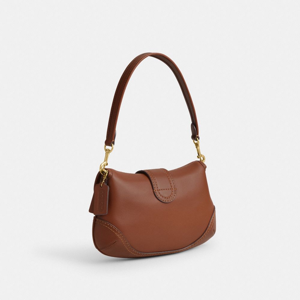 Brown Coach Soho In Regenerative Leather Brass Women Shoulder Bags | SG_CH68686