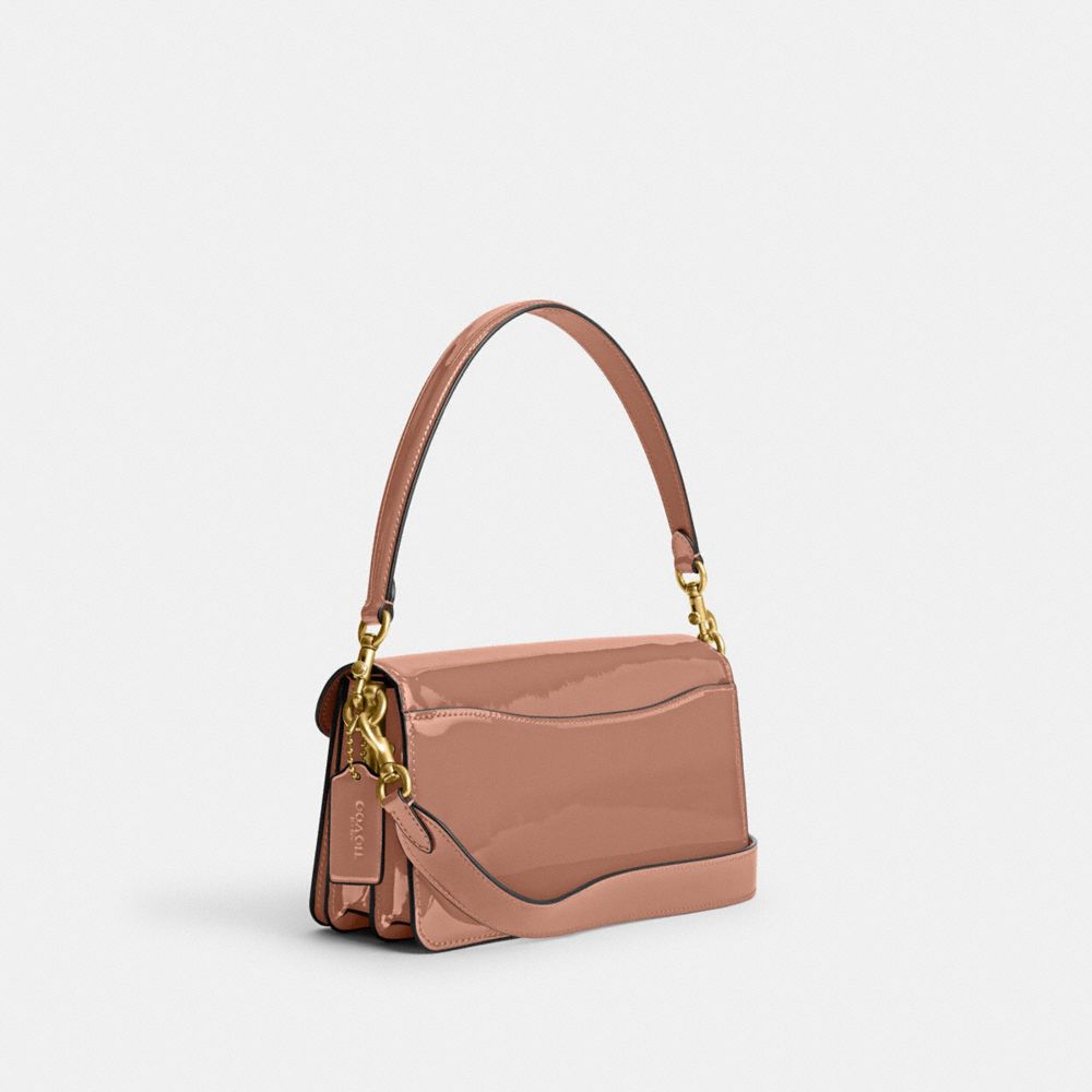 Brown Coach Tabby 26 In Signature Leather Patent Leather Women Shoulder Bags | SG_CH77988