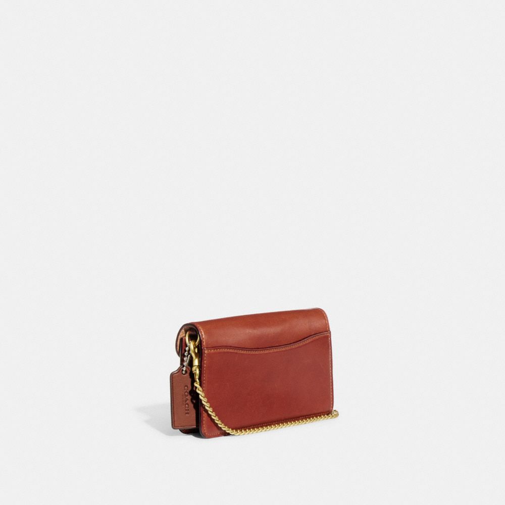 Brown / Red Coach Tabby Crossbody In Signature Women Small Wallets | SG_CH59621