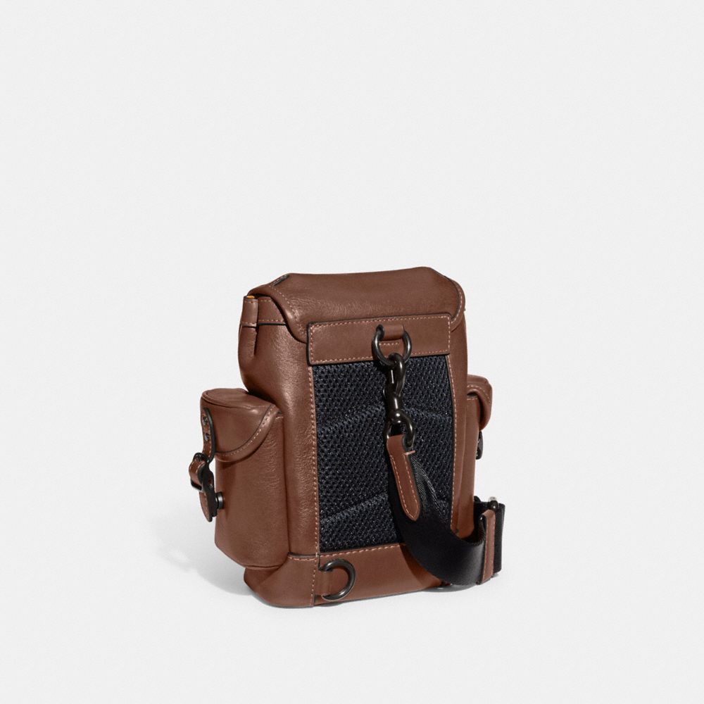 Dark Coach Hitch 13 Leather Men Backpacks | SG_CH21628