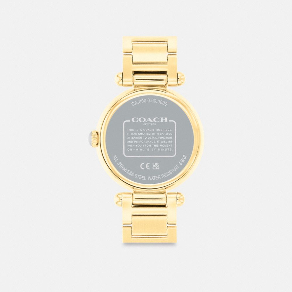 Gold Coach Cary 34 Mm Women Watches | SG_CH43848