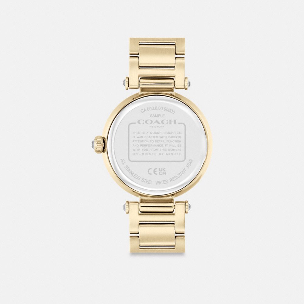 Gold Coach Cary 34 Mm Women Watches | SG_CH16606