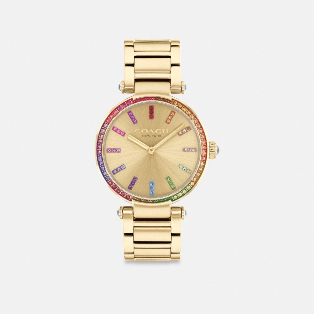 Gold Coach Cary 34 Mm Women Watches | SG_CH16606