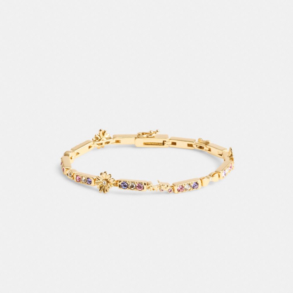 Gold Coach Garden Tennis Women Bracelets | SG_CH96483