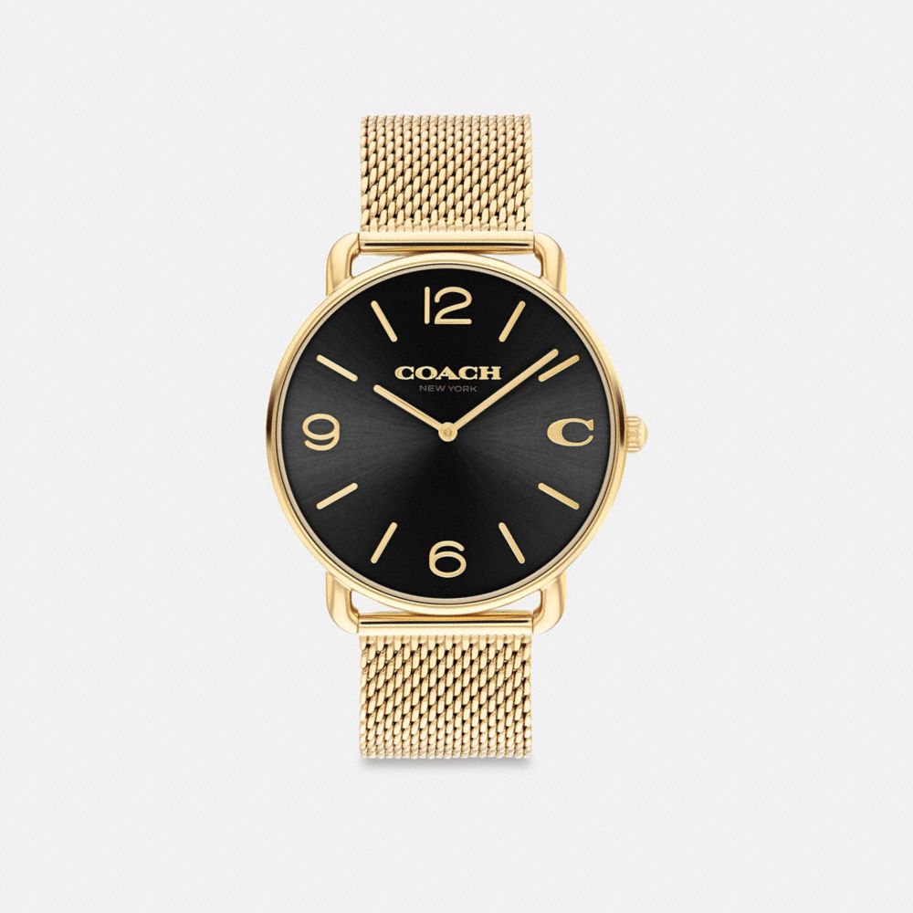 Gold / Black Coach Elliot 41 Mm Men Watches | SG_CH73888